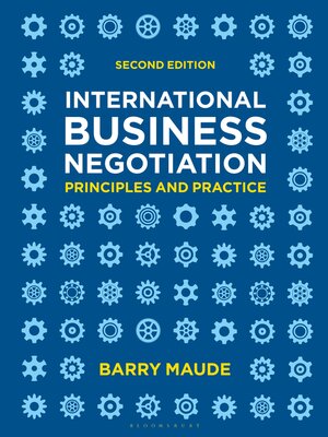cover image of International Business Negotiation